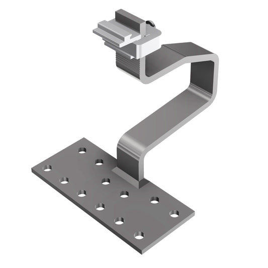 Gancio per tetto in acciaio inox per pannelli solari - SL Reck