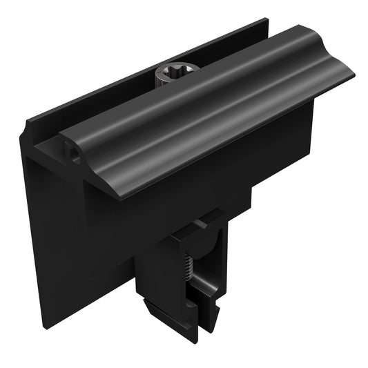 Morsetto terminale del modulo Klick ALU nero / 30mm - 50mm